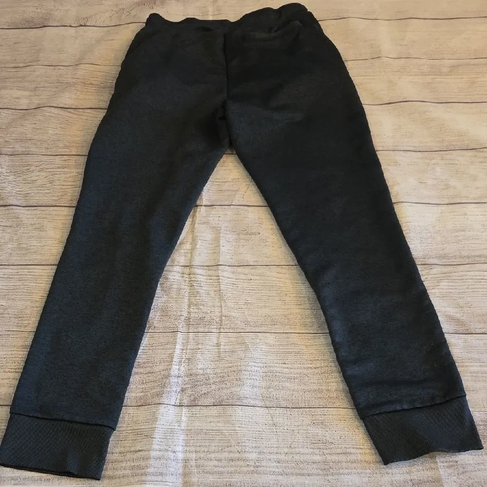 Hurley Black Sweatpants Tapered Cuffed Joggers